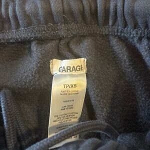 Garage ultra fleece navy sweatpants XS